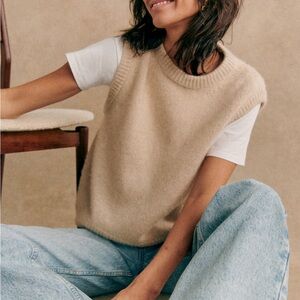 Sezane Samuel Jumper Vanilla - Size S